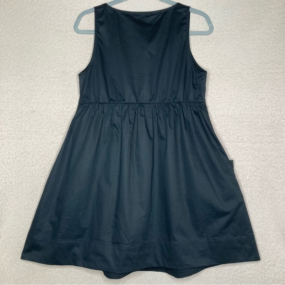 Pomander Place 100% Cotton Tank Mini Dress-Women’s M-Black-NEW-Summer-Casual-NWT - Picture 6 of 12
